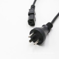 APC-03t1   UC INMETRO Approval 2 Pin 0.75mm2 Stripped Female Connector AC Electric Cable Brazil Power Cord